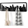 Umbra Skyline Wall Hook, Wall Hooks That Double as Wall Art, Black, Model Number: 318190-040(Black)
