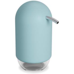 Umbra 023273-660 Touch Collection, 2 ¾ Dia. x 5 ½ inches, White (Pack of 2)(Ocean Blue)
