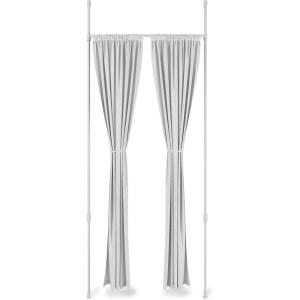 Umbra Anywhere Expandable Curtain Rod and Room Divider, White(White)