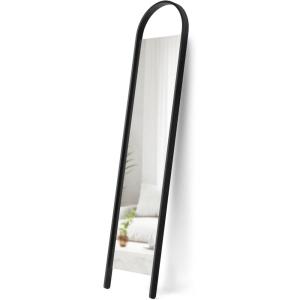 Umbra Bellwood Floor-Length Leaning Mirror(Black)