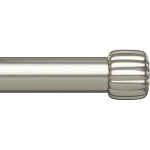 Umbra Cleo Curtain Rod, 36-66″, Black(Nickel)