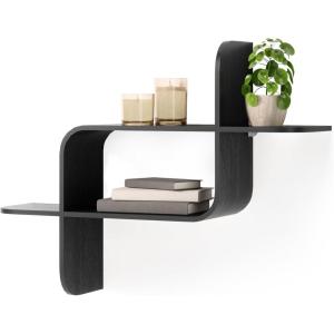 Umbra Montage Wall Shelf, Black(Black)