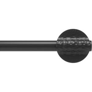 Umbra Odyssey Decorative Drapery Rod, 42″-120″ Inch, Black
