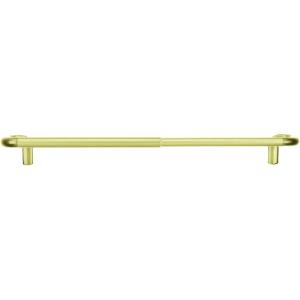 Umbra Twilight Curtain Rod Set – Wrap Around Design Ideal for Blackout or Room Darkening Panels, 28 to 48 Inches, Nickel(Gold)