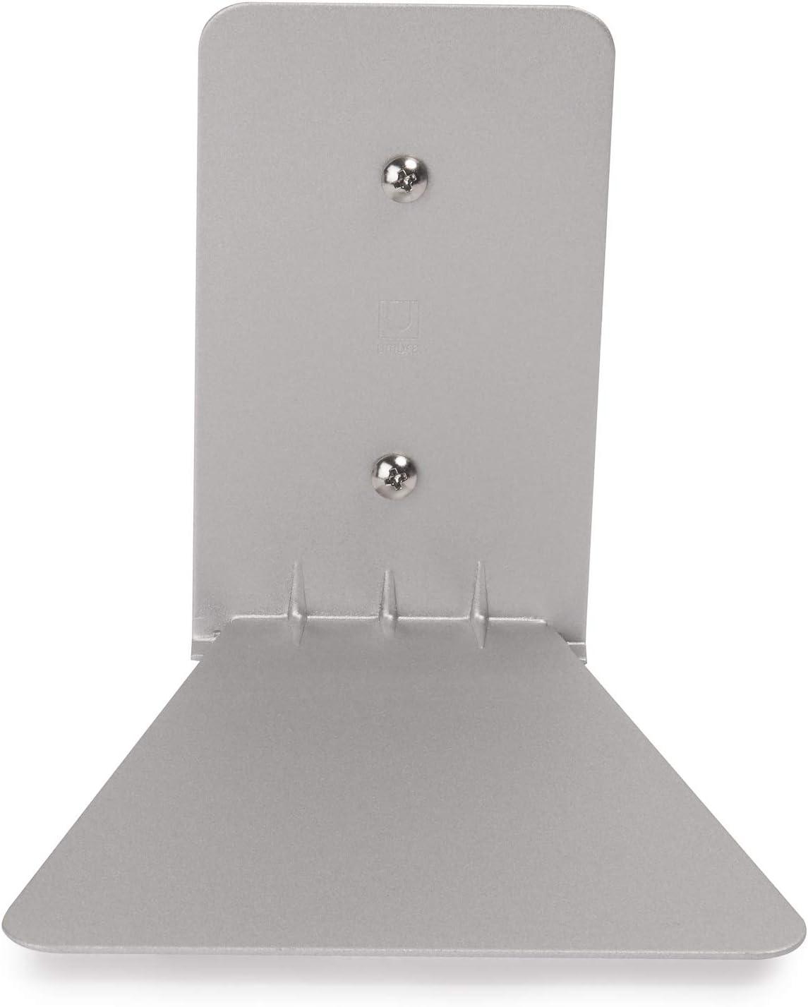 image:imageUUmbra Conceal Sturdy Metal Floating Bookshelf for Wall Set of 3 Large Silver 1005073560Silver