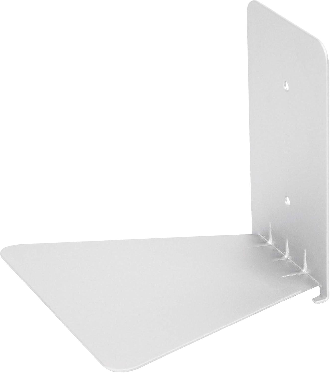 image:imageUUmbra Conceal Sturdy Metal Floating Bookshelf for Wall Set of 3 Large Silver 1005073560Silver