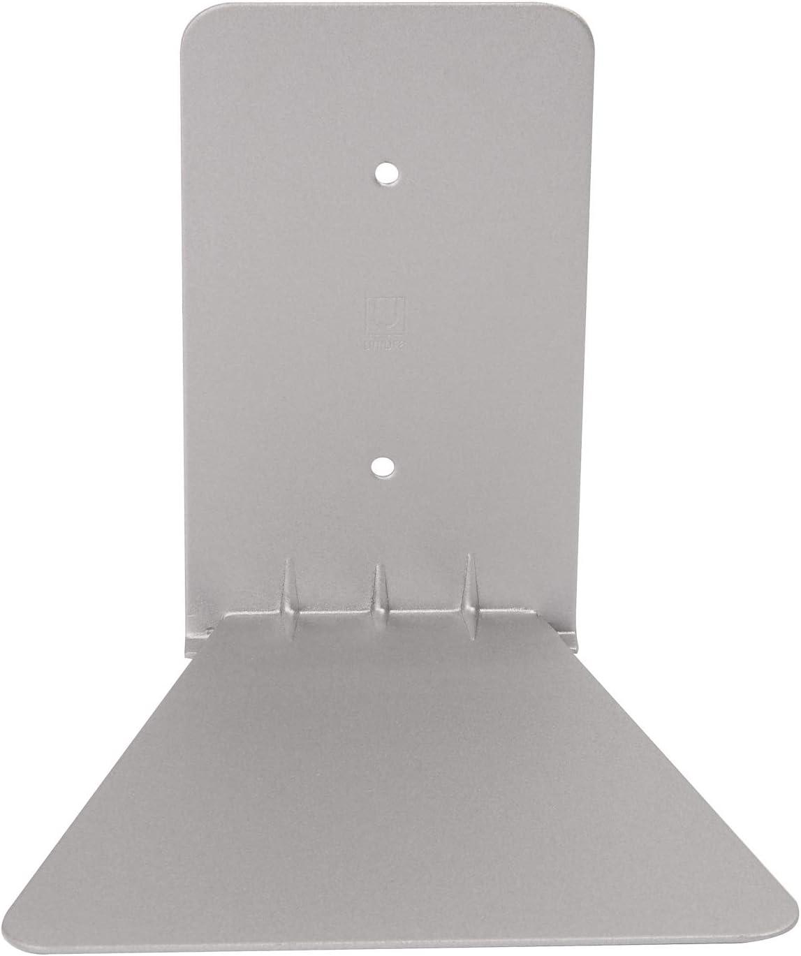 image:imageUUmbra Conceal Sturdy Metal Floating Bookshelf for Wall Set of 3 Large Silver 1005073560Silver