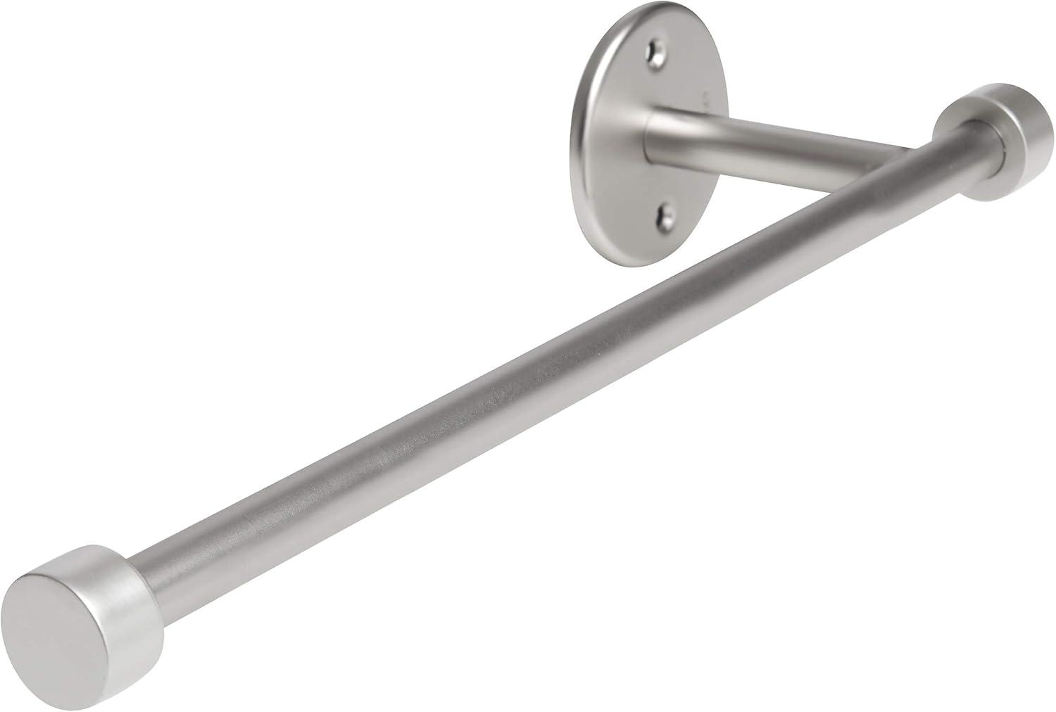 image:imageUmbra 1009237410 Cappa Paper Towel Holder Modern Under Cabinet or Wall Mount Dispenser Horizontal or Vertical 14 L x 4 W x 26 H Nickel Pack of 2Nickel