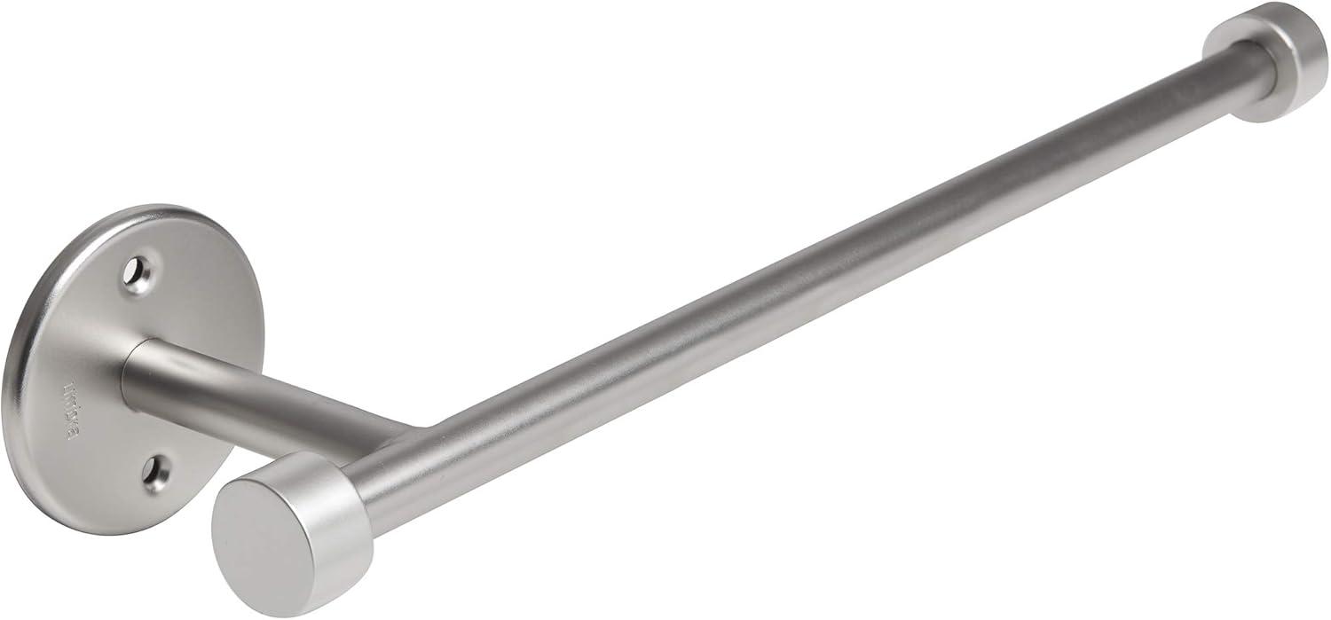 image:imageUmbra 1009237410 Cappa Paper Towel Holder Modern Under Cabinet or Wall Mount Dispenser Horizontal or Vertical 14 L x 4 W x 26 H Nickel Pack of 2Nickel