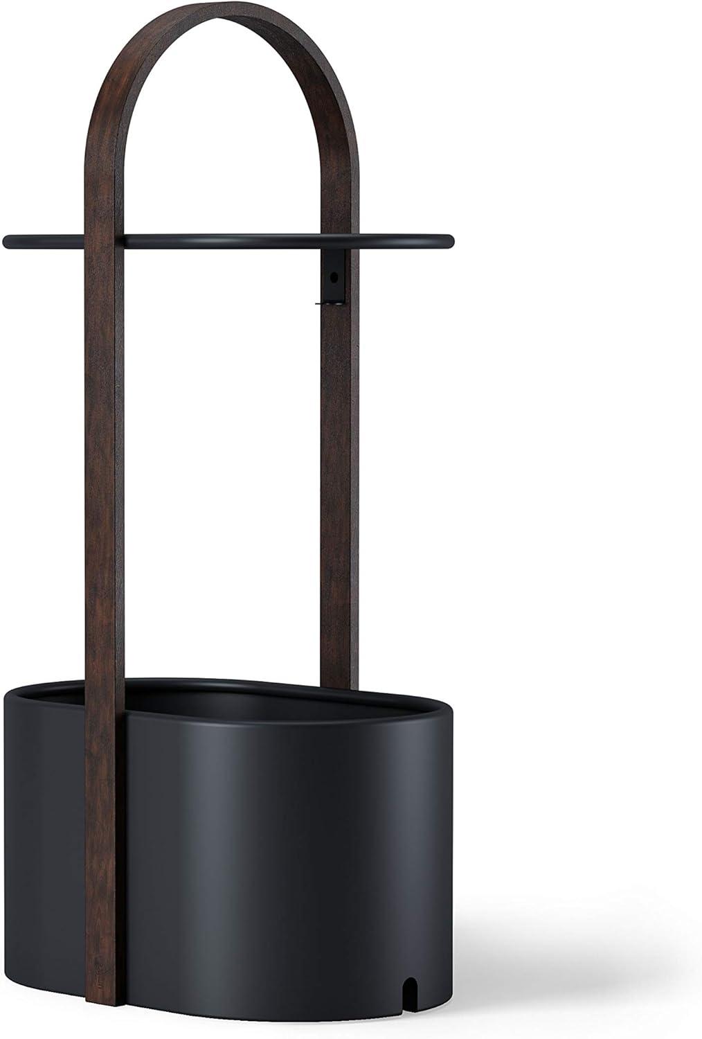 image:imageUmbra Bellwood Side Table with Storage and Cable Management WhiteBlackWalnut