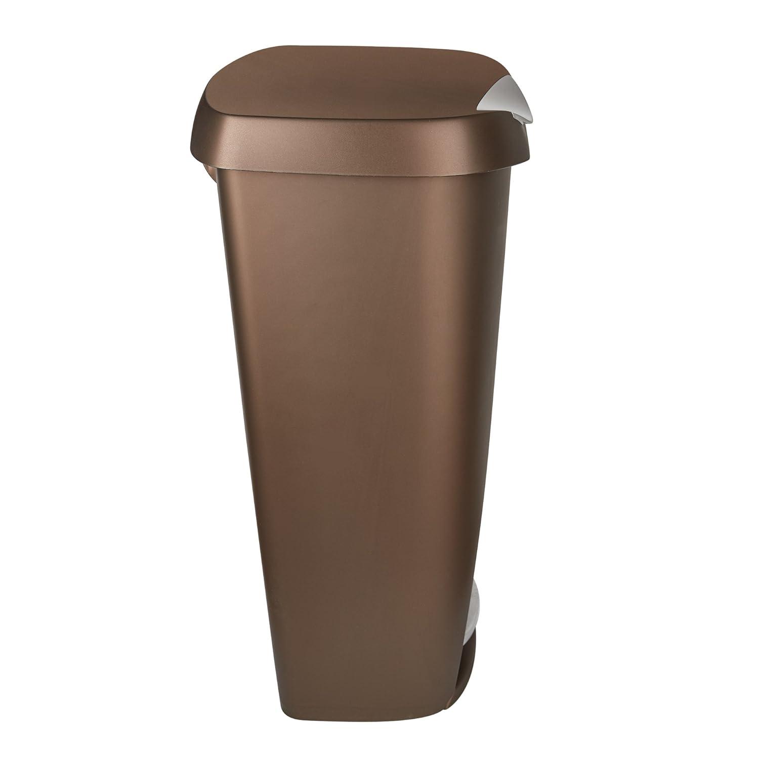 image:imageUmbra Brim Step On Trash CanBronze