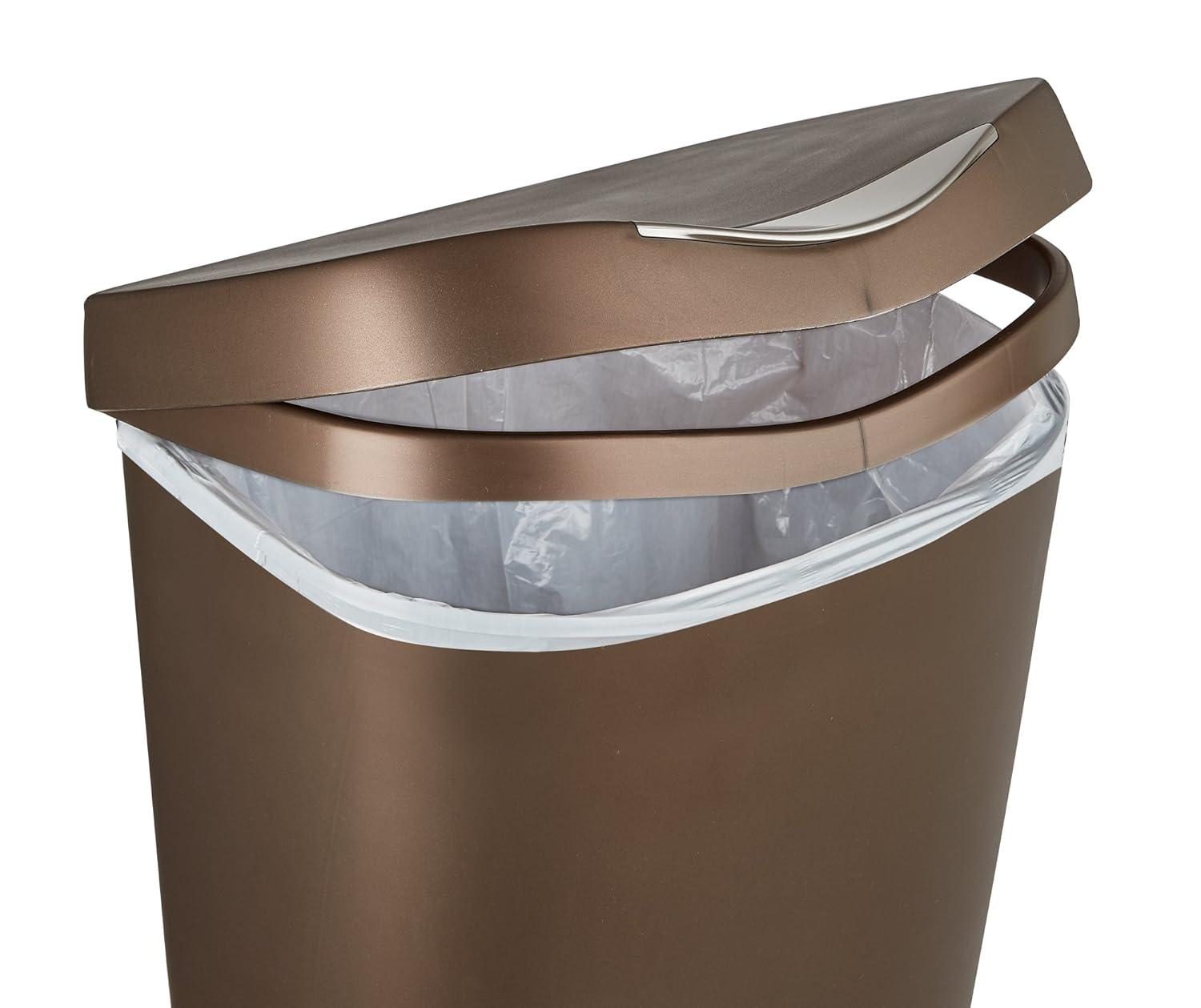 image:imageUmbra Brim Step On Trash CanBronze