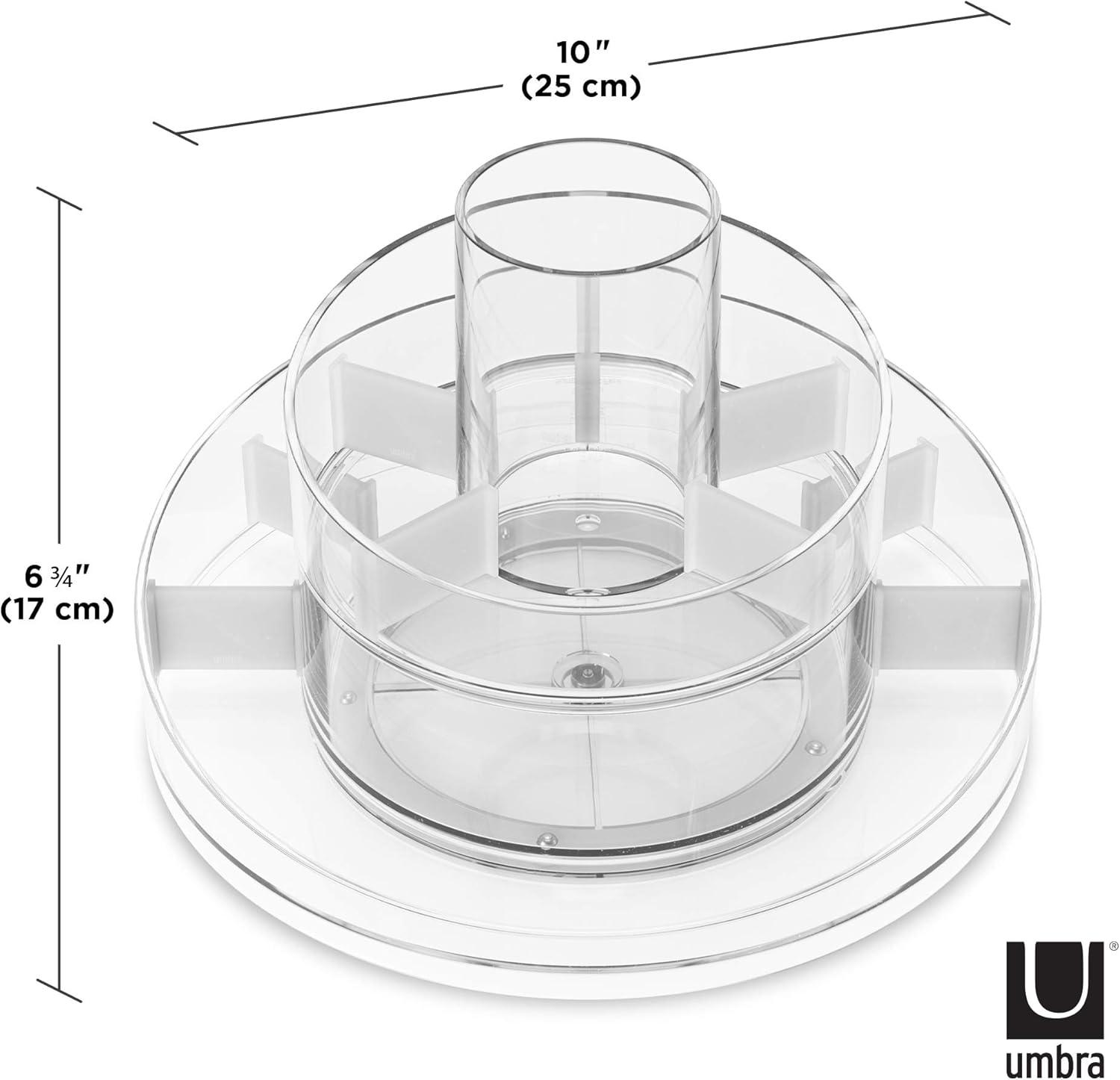 image:imageUmbra Cascada Makeup Organizer ClearClear