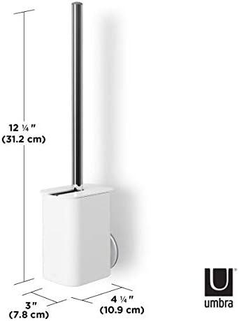 image:imageUmbra Flex Surelock Toilet Brush WhiteWhite