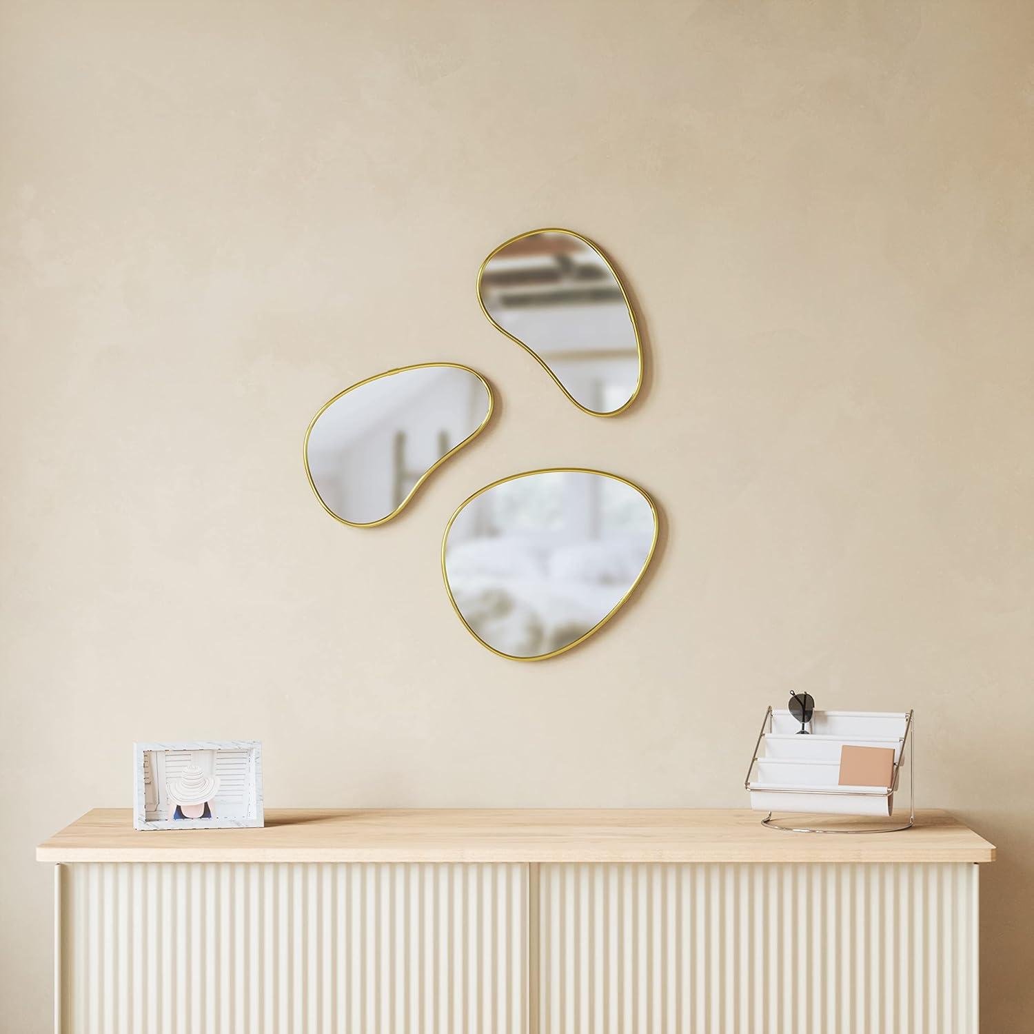 image:imageUmbra Hubba Pebble MirrorsBrass