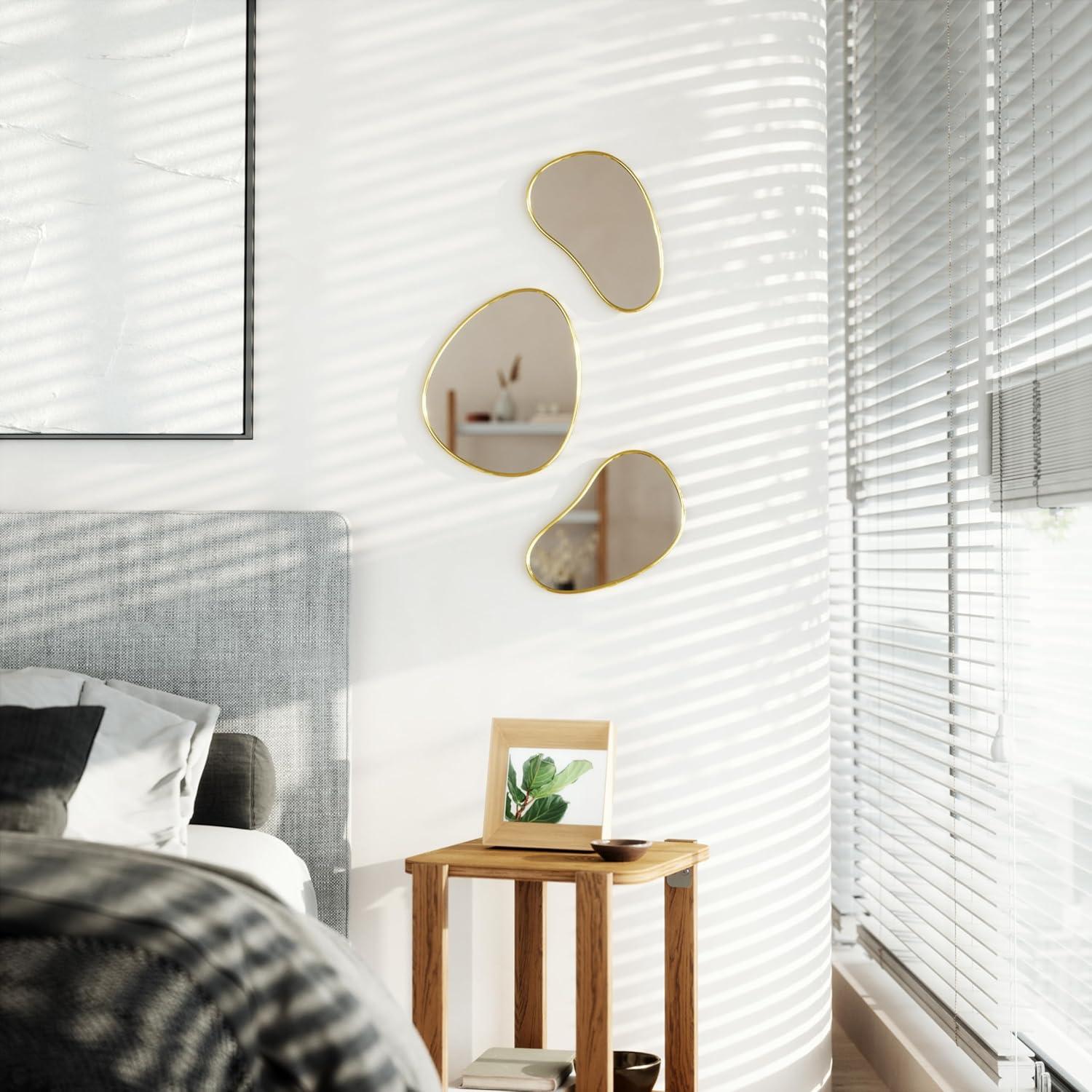 image:imageUmbra Hubba Pebble MirrorsBrass