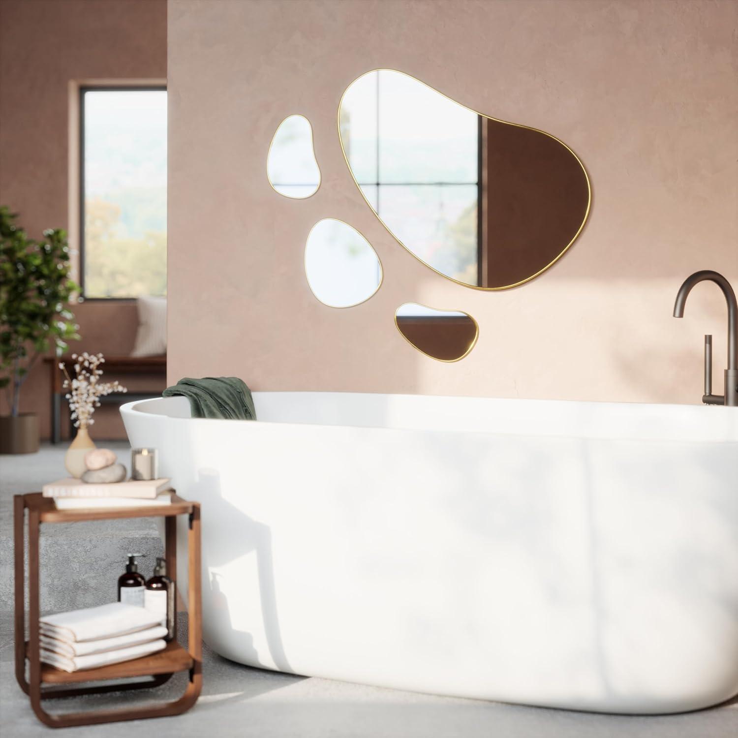 image:imageUmbra Hubba Pebble MirrorsBrass
