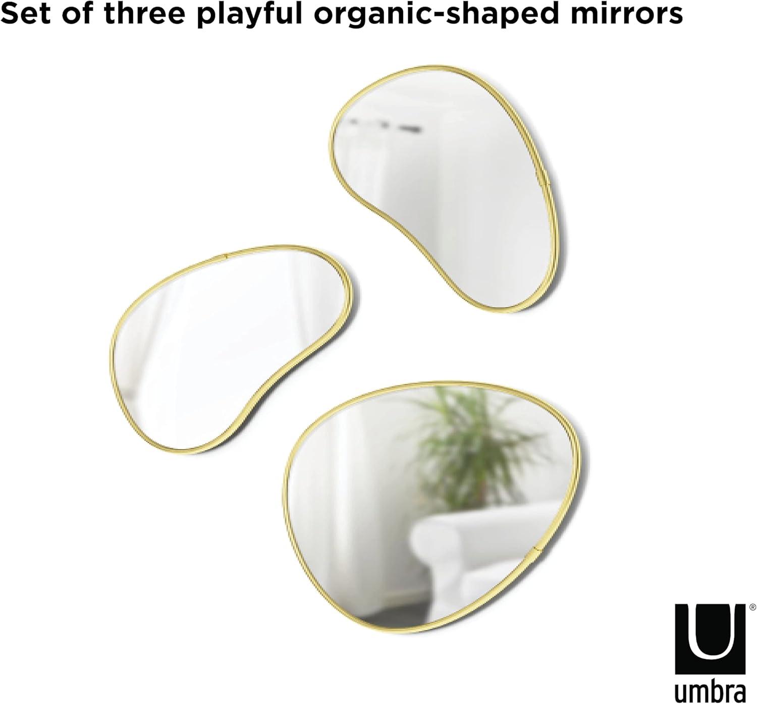 image:imageUmbra Hubba Pebble MirrorsBrass