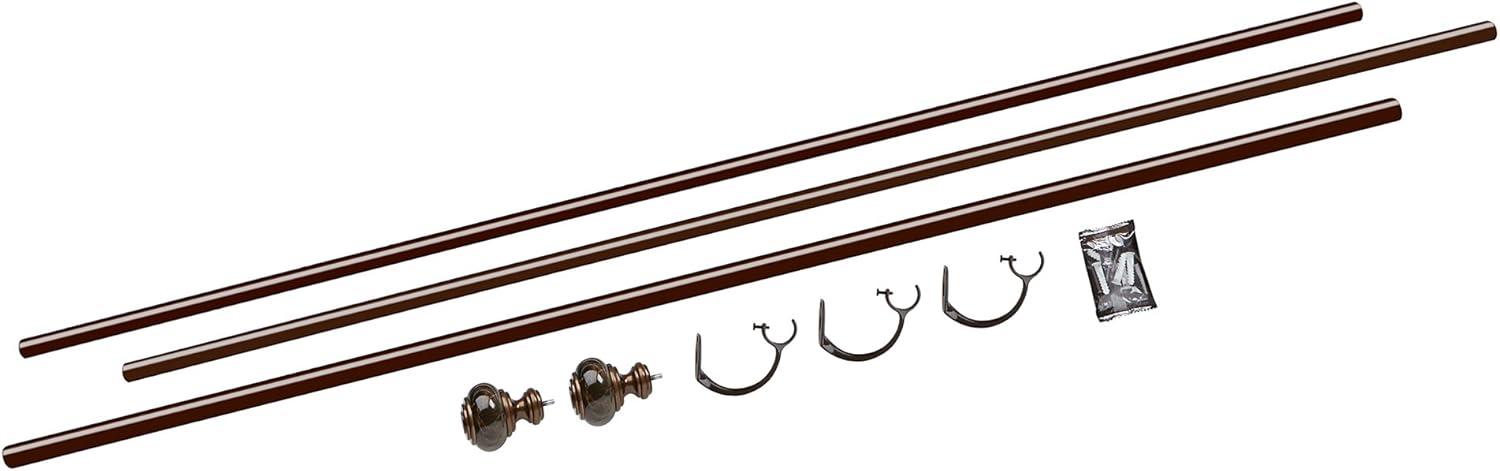 image:imageUmbra Marbello Curtain Rod for Window 36 to 72Inches PewterBronze
