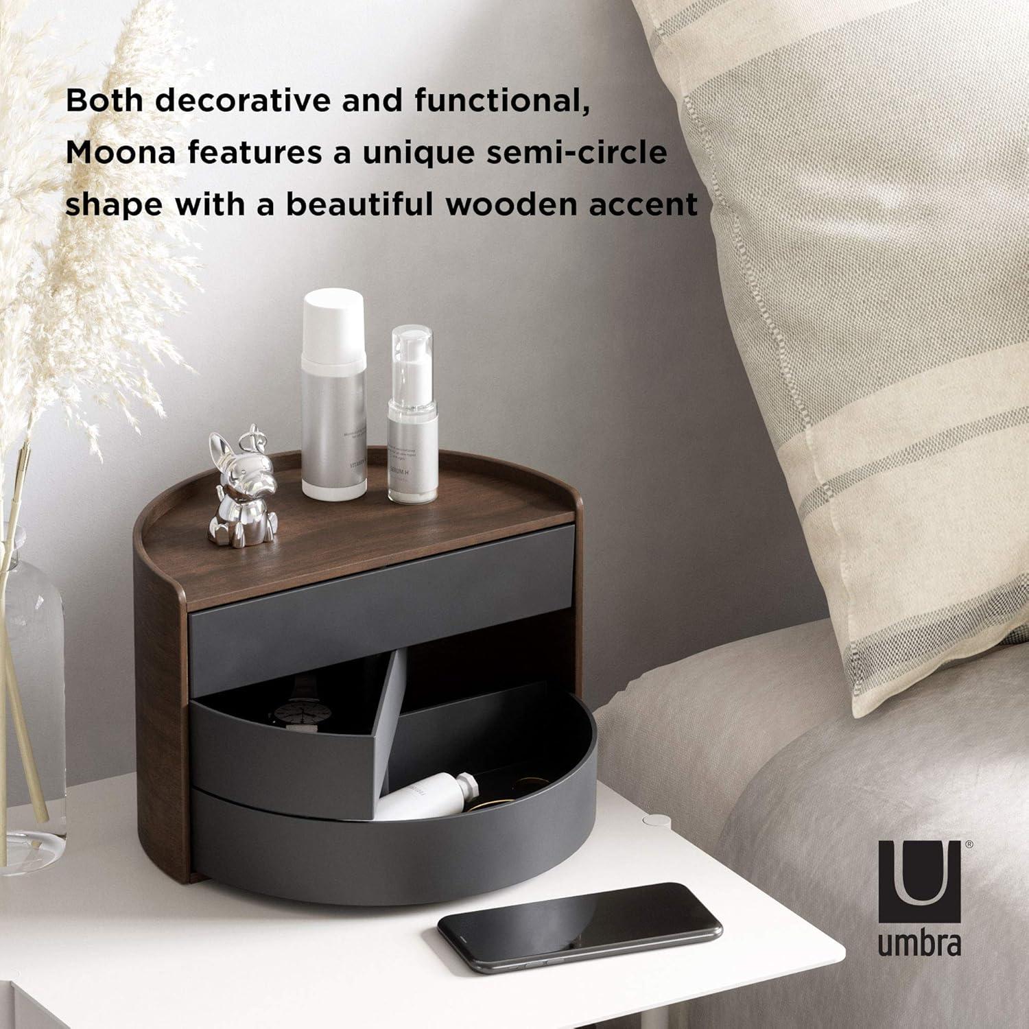 image:imageUmbra Moona Storage Box BlackWalnut
