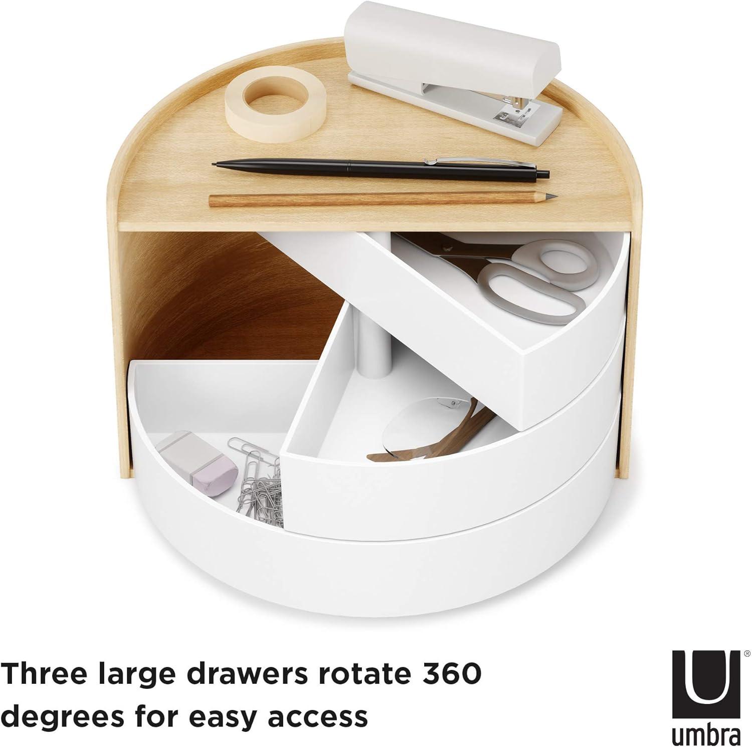 image:imageUmbra Moona Storage Box WhiteNaturalWhiteNatural