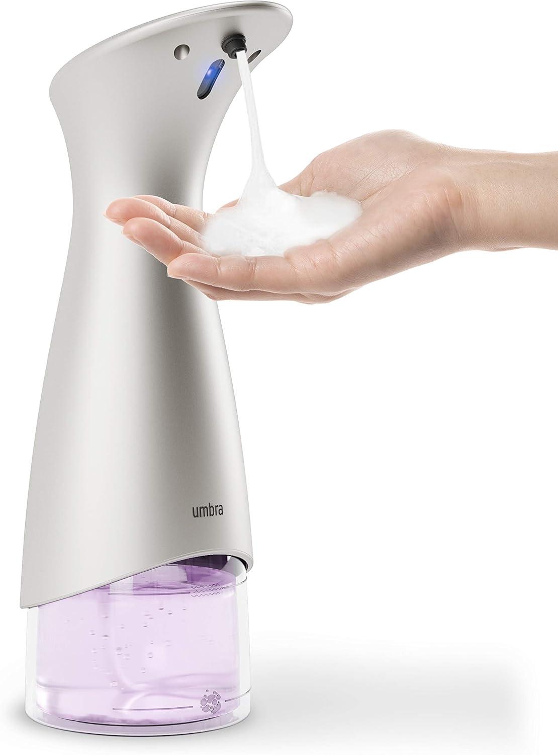 image:imageUmbra Otto Automatic Soap Dispenser Touchless Hands Free Pump for Kitchen or Bathroom 85 oz BlackNickel