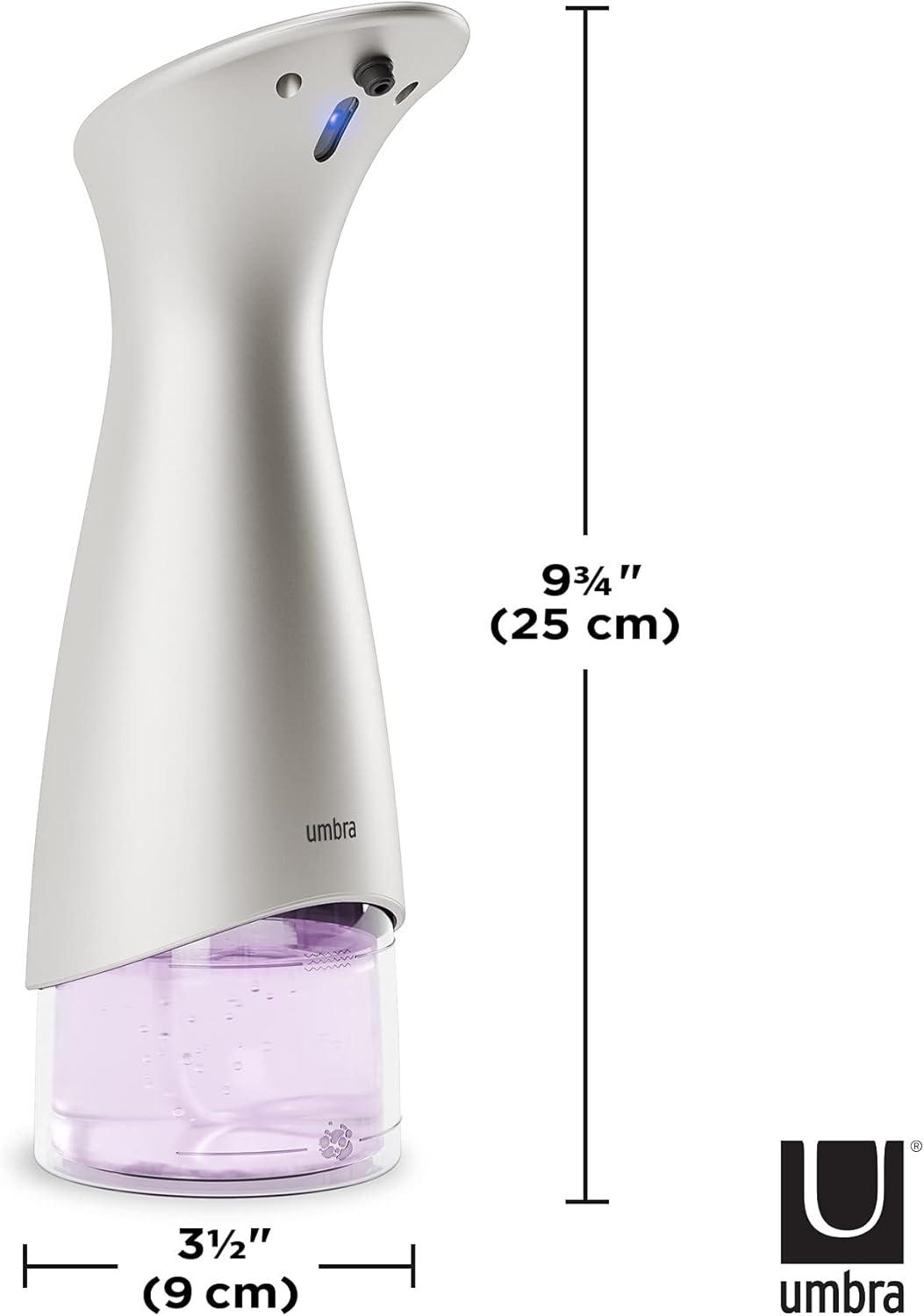 image:imageUmbra Otto Automatic Soap Dispenser Touchless Hands Free Pump for Kitchen or Bathroom 85 oz BlackNickel