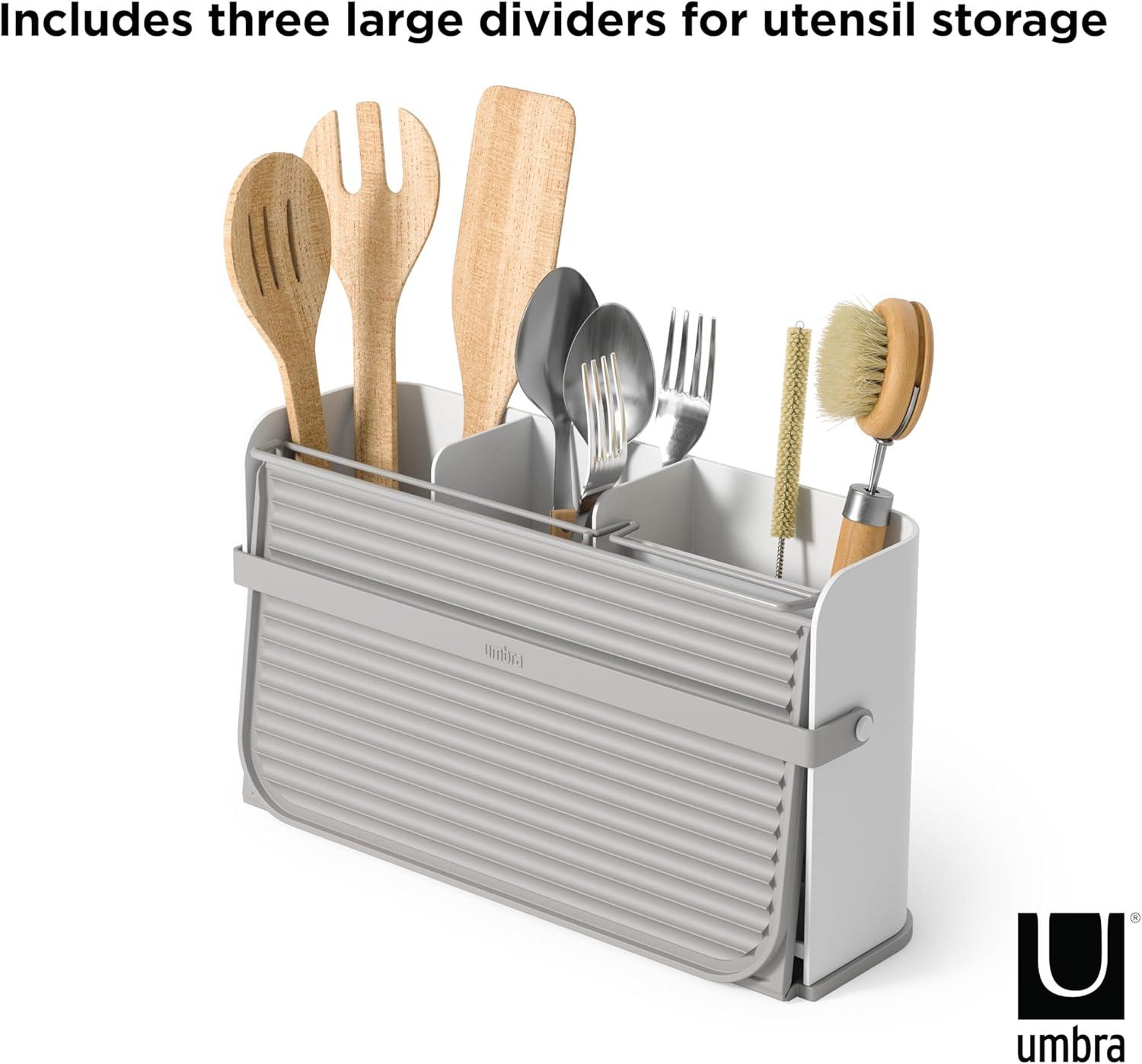 image:imageUmbra Sling Dishrack WhiteGreyWhiteGrey