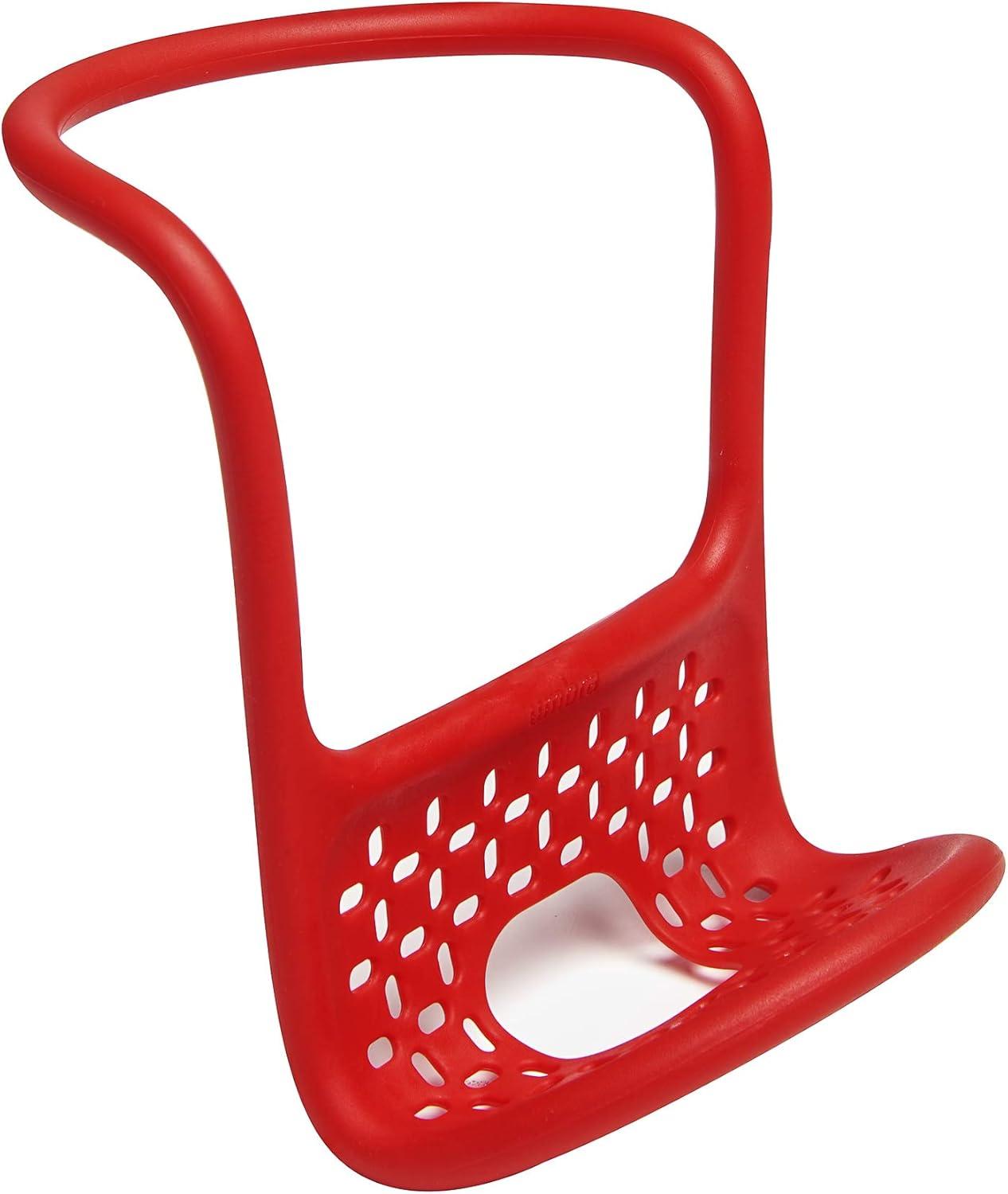 image:imageUmbra Sling Flexible Sponge Holder for Kitchen Sink Customizable NonSlip Caddy Organizer Also Holds Dish Scrub Brush or Dishcloth Red