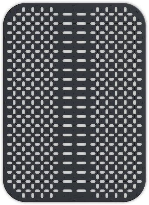 image:imageUmbra Sling Flexible Sponge Holder for Kitchen Sink Large Mat CharcoalCharcoal