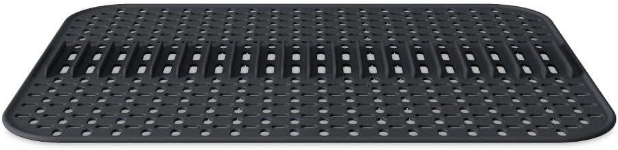 image:imageUmbra Sling Flexible Sponge Holder for Kitchen Sink Large Mat CharcoalCharcoal