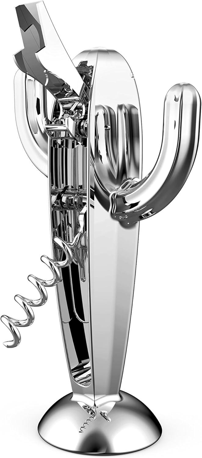 image:imageUmbra Spike 3in1 Cactus Bottle Opener Corkscrew and Foil Cutter Chrome