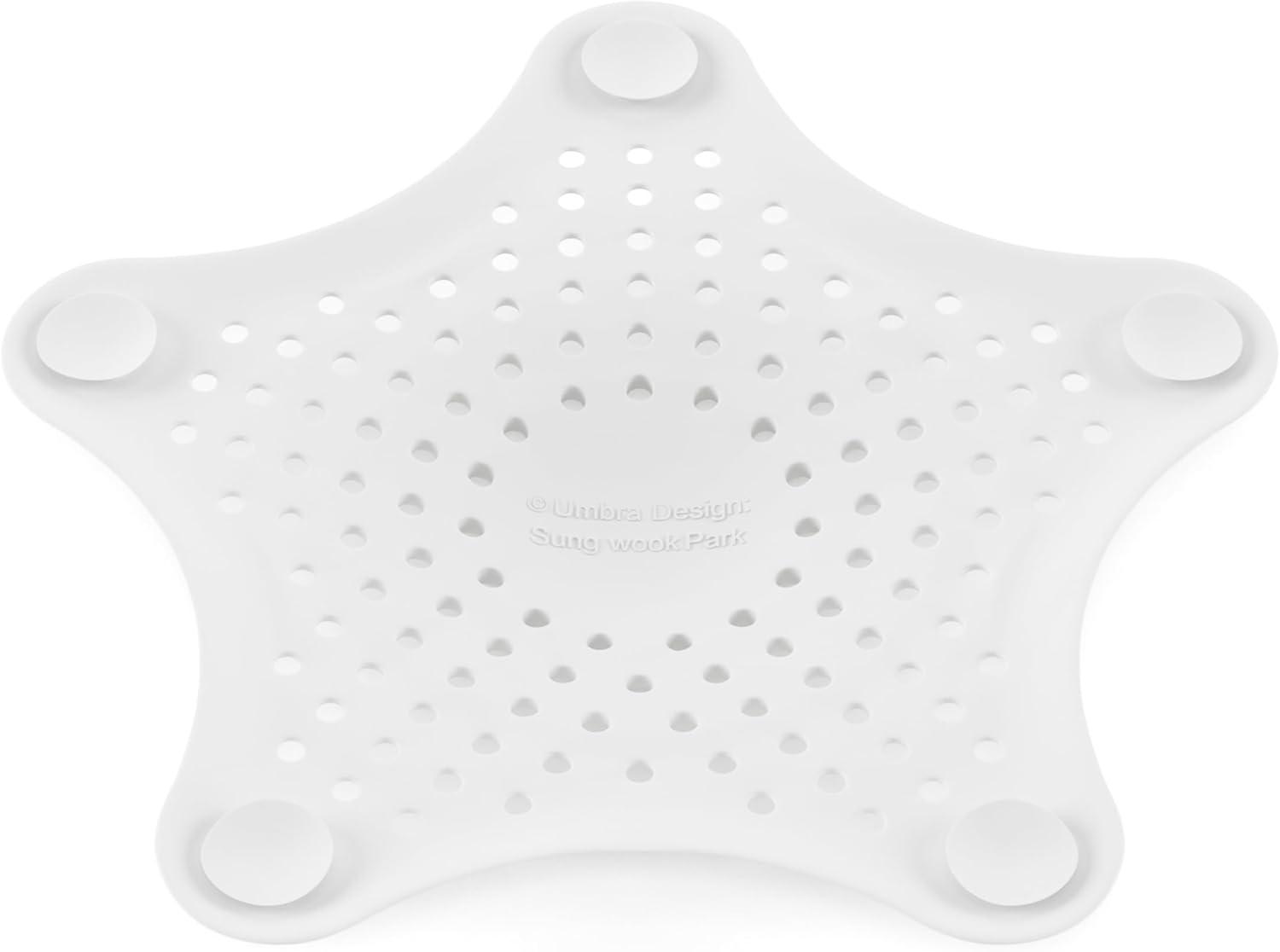 image:imageUmbra Starfish Drain CoverHair Catcher Surf BlueWhite