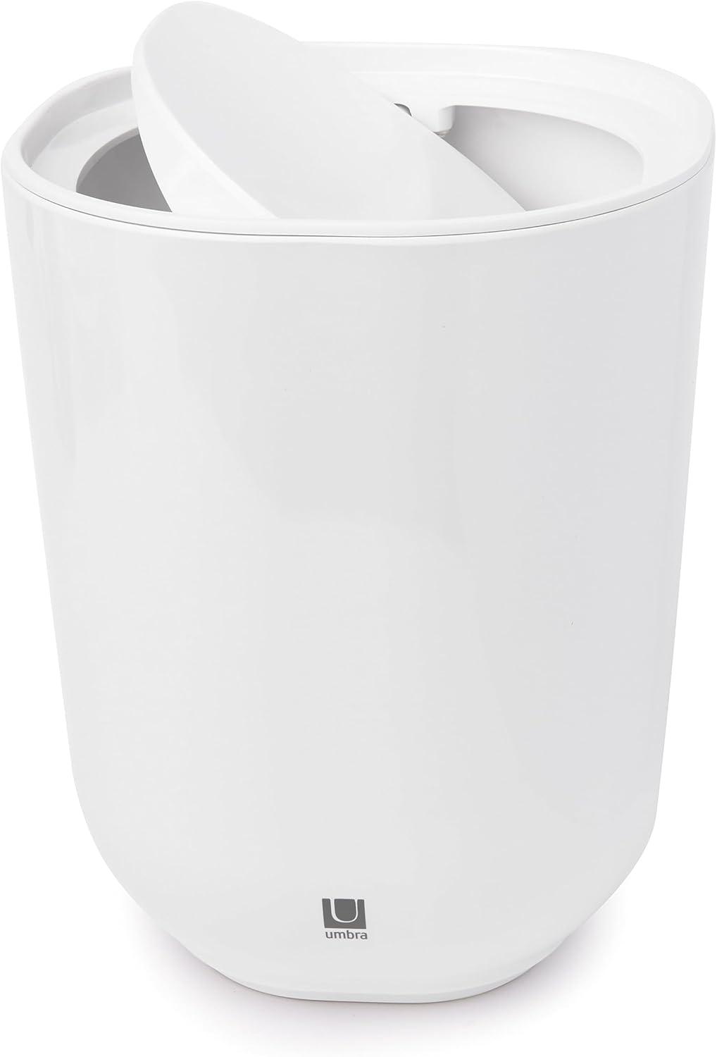 image:imageUmbra Step Dish for BathroomContemporary Practical Molded Oval Soap Bar Holder for Bath SinkNicely Fits Into Amenity TrayEasy to Clean Highly Durable WhiteWaste Can