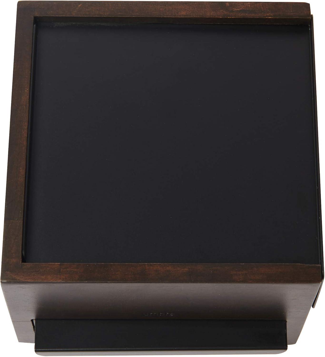 image:imageUmbra Stowit Jewelry Box Modern Keepsake Storage Organizer with Hidden Compartment Drawers for Ring Bracelet Watch Necklace Earrings and Accessories BlackWalnutBlackWalnut