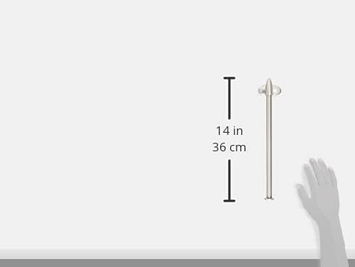 image:imageUmbra Stream Metal Wall Mount Paper Towel Holder Sleek Paper Towel Holder Great for The Kitchen Nickel
