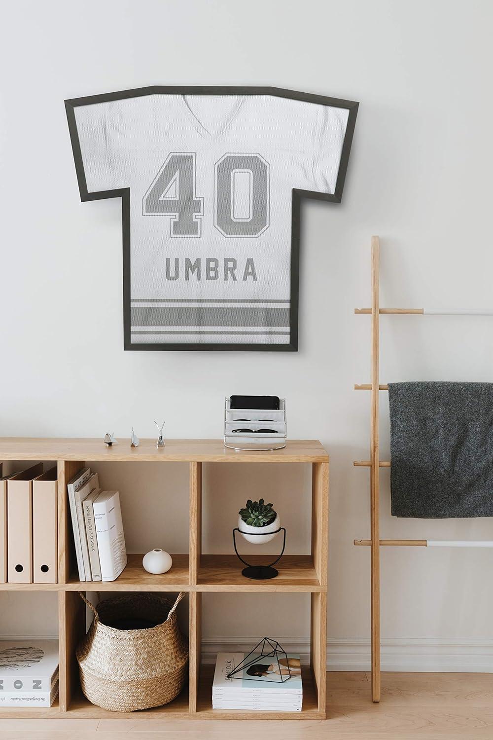image:imageUmbra TFrame Unique TShirt Display Case to Showcase Adult Sized TShirts Small to Large BlackLarge