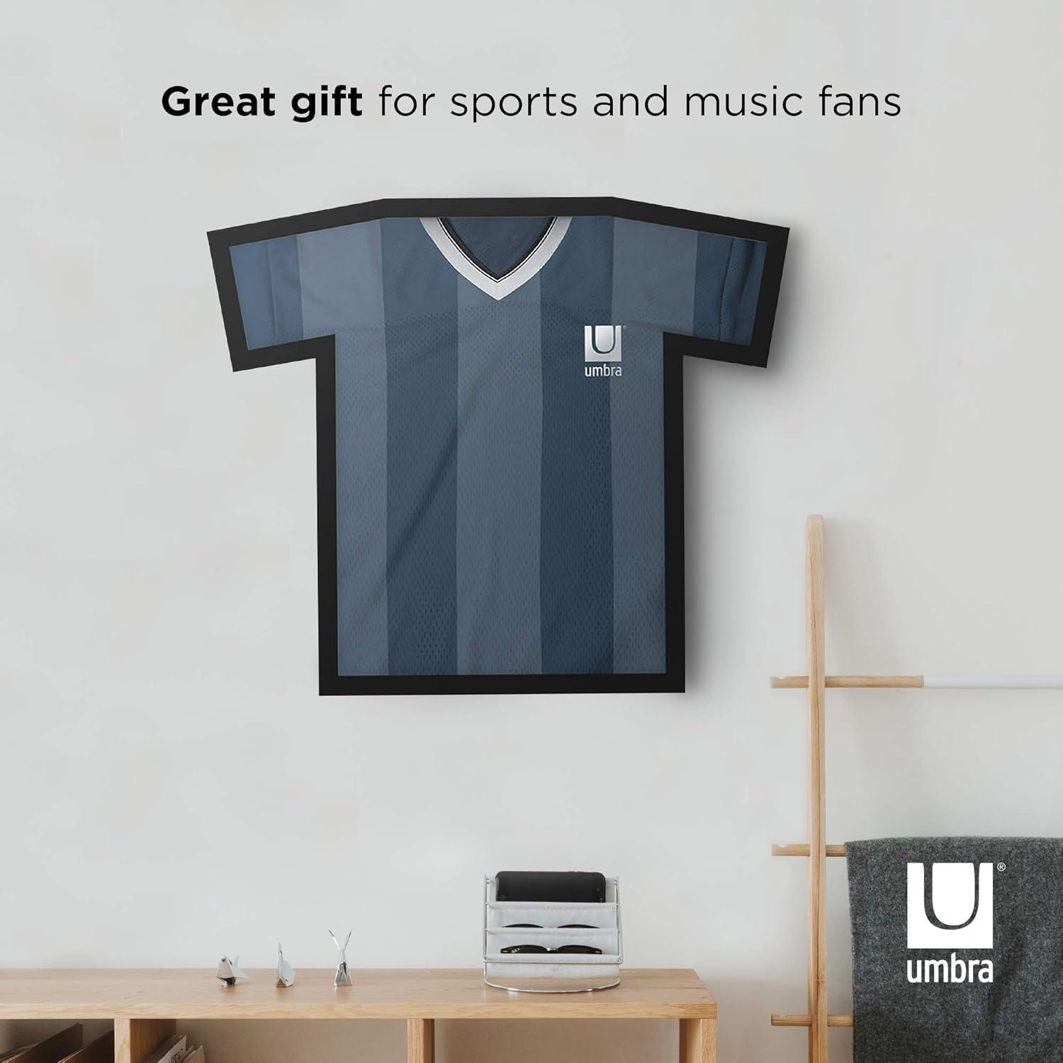 image:imageUmbra TFrame Unique TShirt Display Case to Showcase Adult Sized TShirts Small to Large BlackMedium
