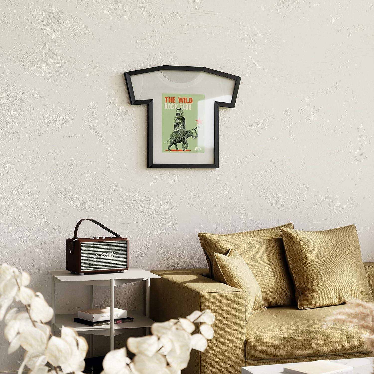 image:imageUmbra TFrame Unique TShirt Display Case to Showcase Adult Sized TShirts Small to Large BlackSmall