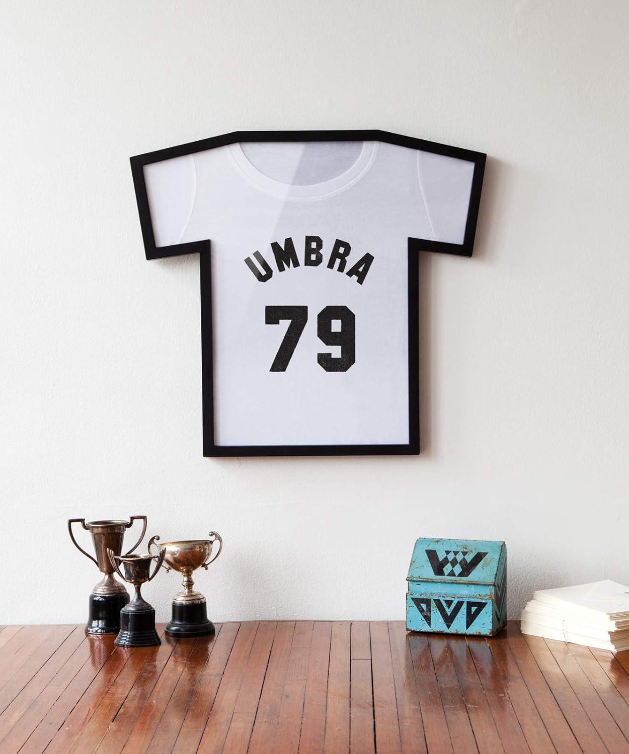 image:imageUmbra TFrame Unique TShirt Display Case to Showcase Adult Sized TShirts Small to Large BlackSmall
