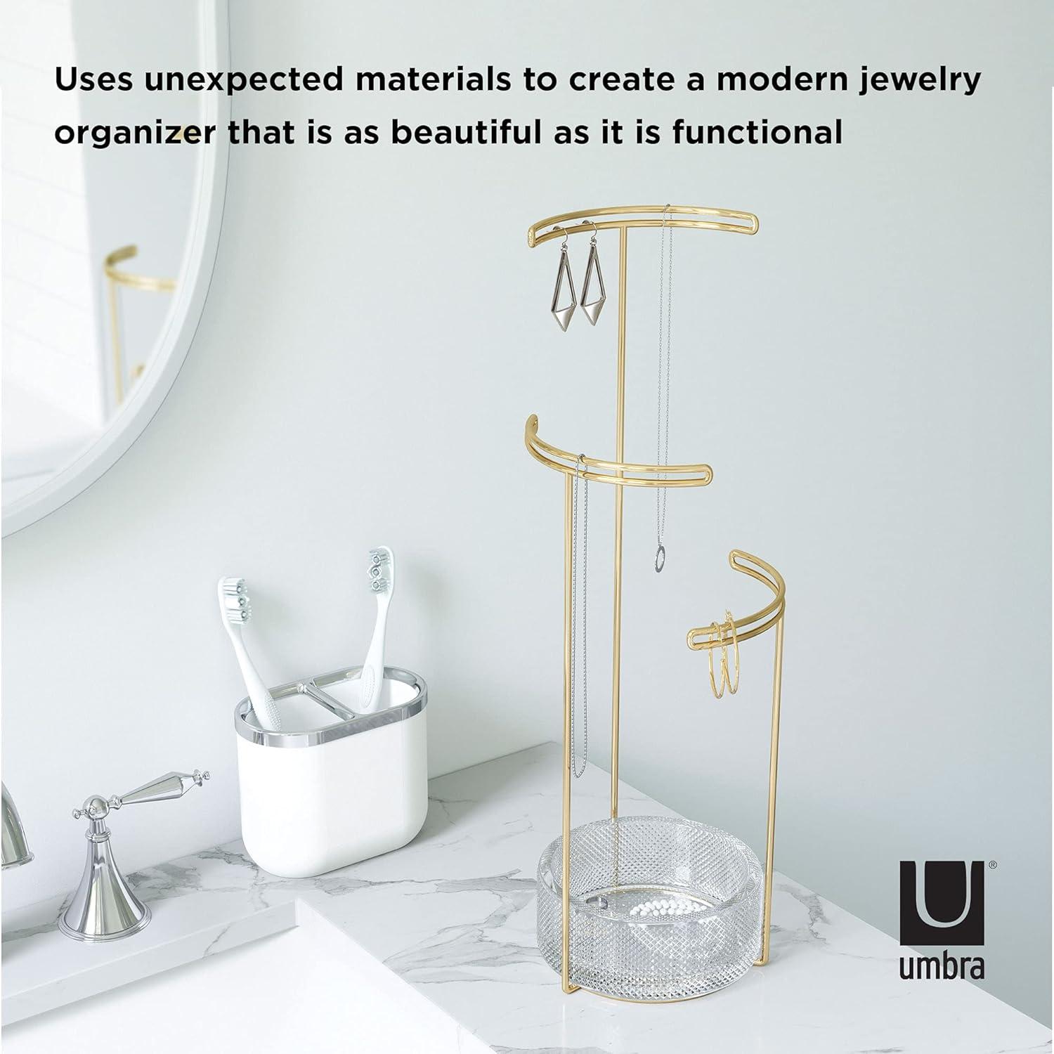 image:imageUmbra Tesora JewelryGlassBrass