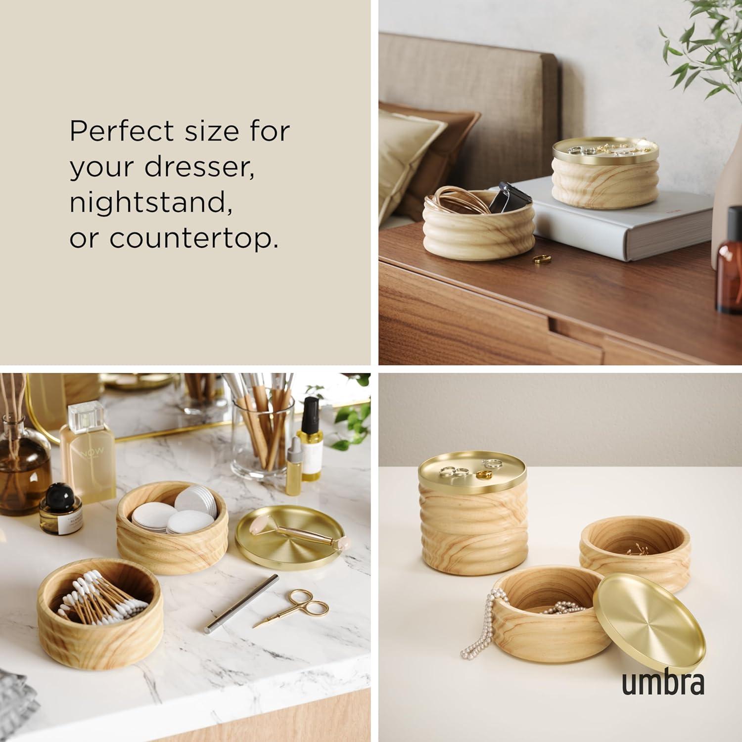 image:imageUmbra Tesora JewelryNaturalBrass