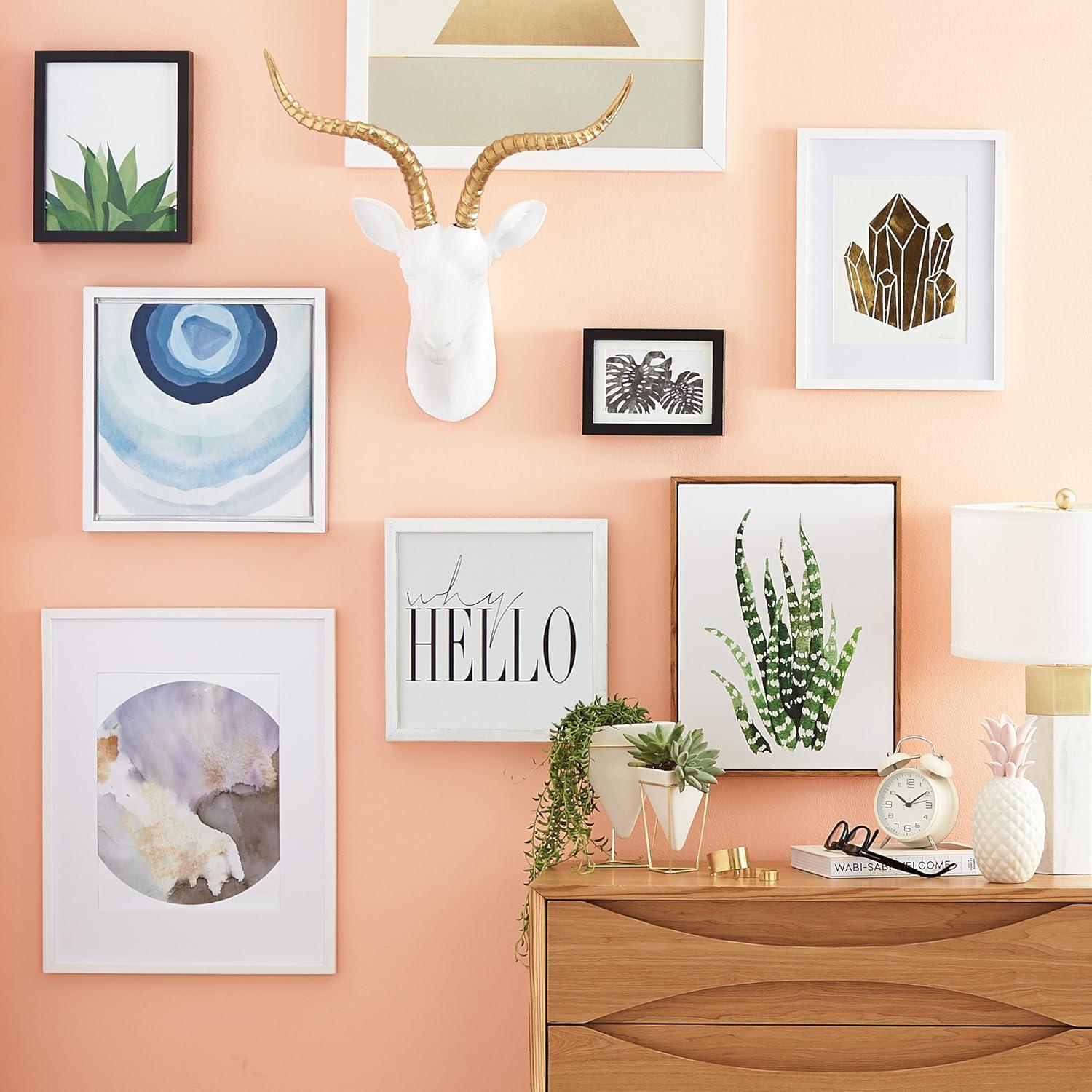 image:imageUmbra Trigg Desktop Planter Vase amp Geometric Containerfor Succulent Air Mini Cactus Faux Plants and More Desk WhiteBrass