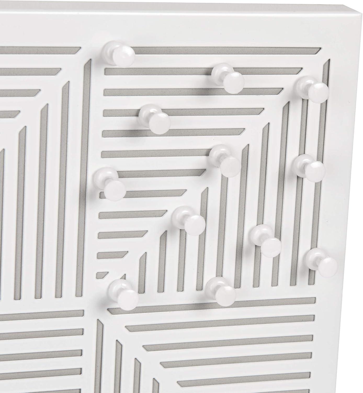 image:imageUmbra Trigon Wall Mounted Bulletin Board Magnetic Board and Message Board WhiteWhite