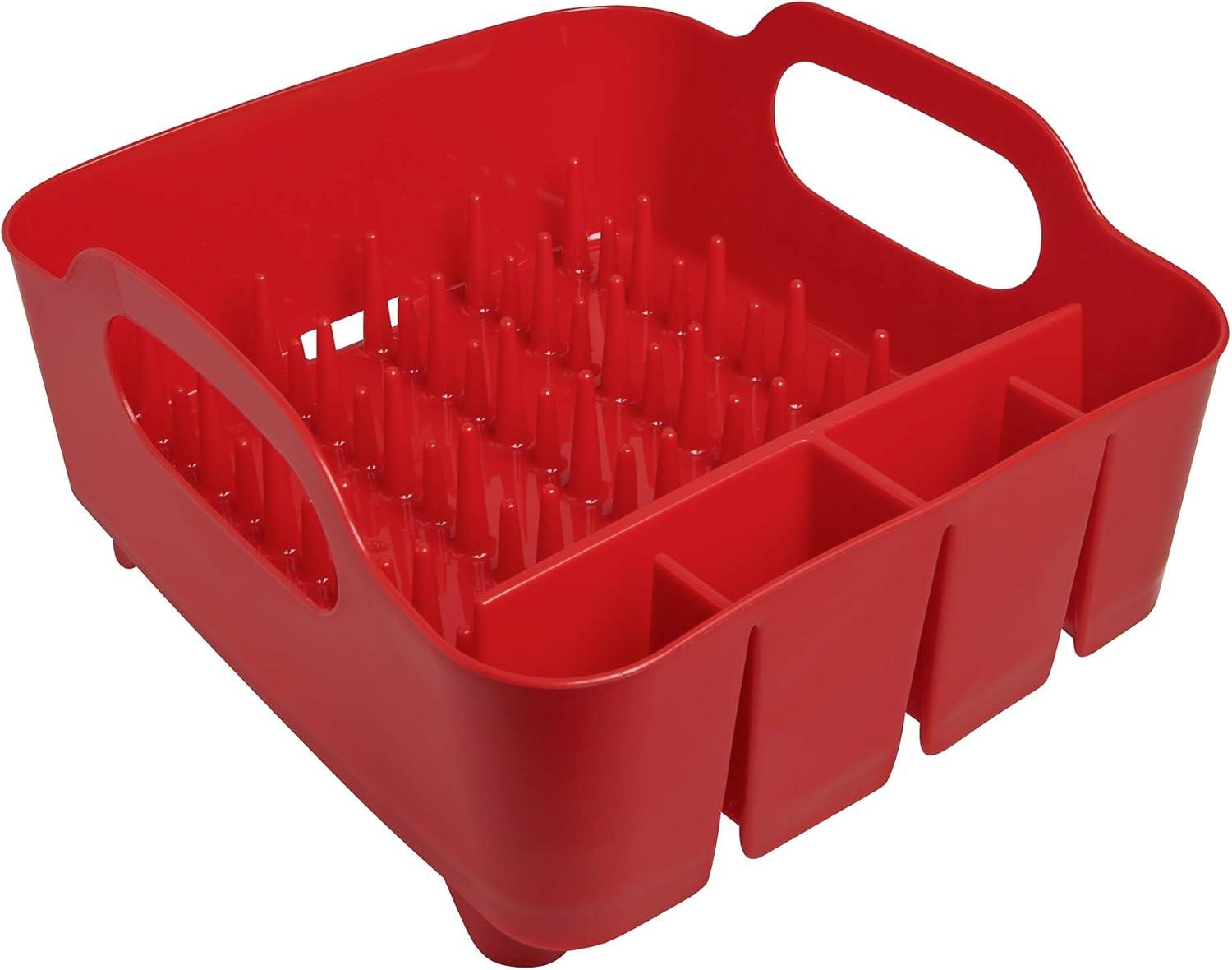 image:imageUmbra Tub Dish Rack Charcoal 330590149Red