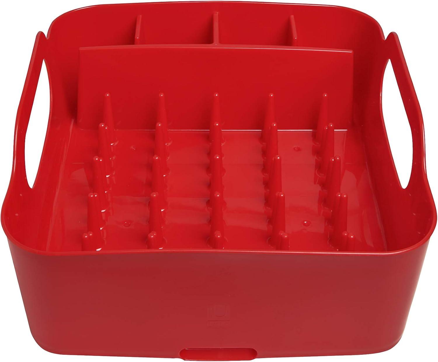 image:imageUmbra Tub Dish Rack Charcoal 330590149Red