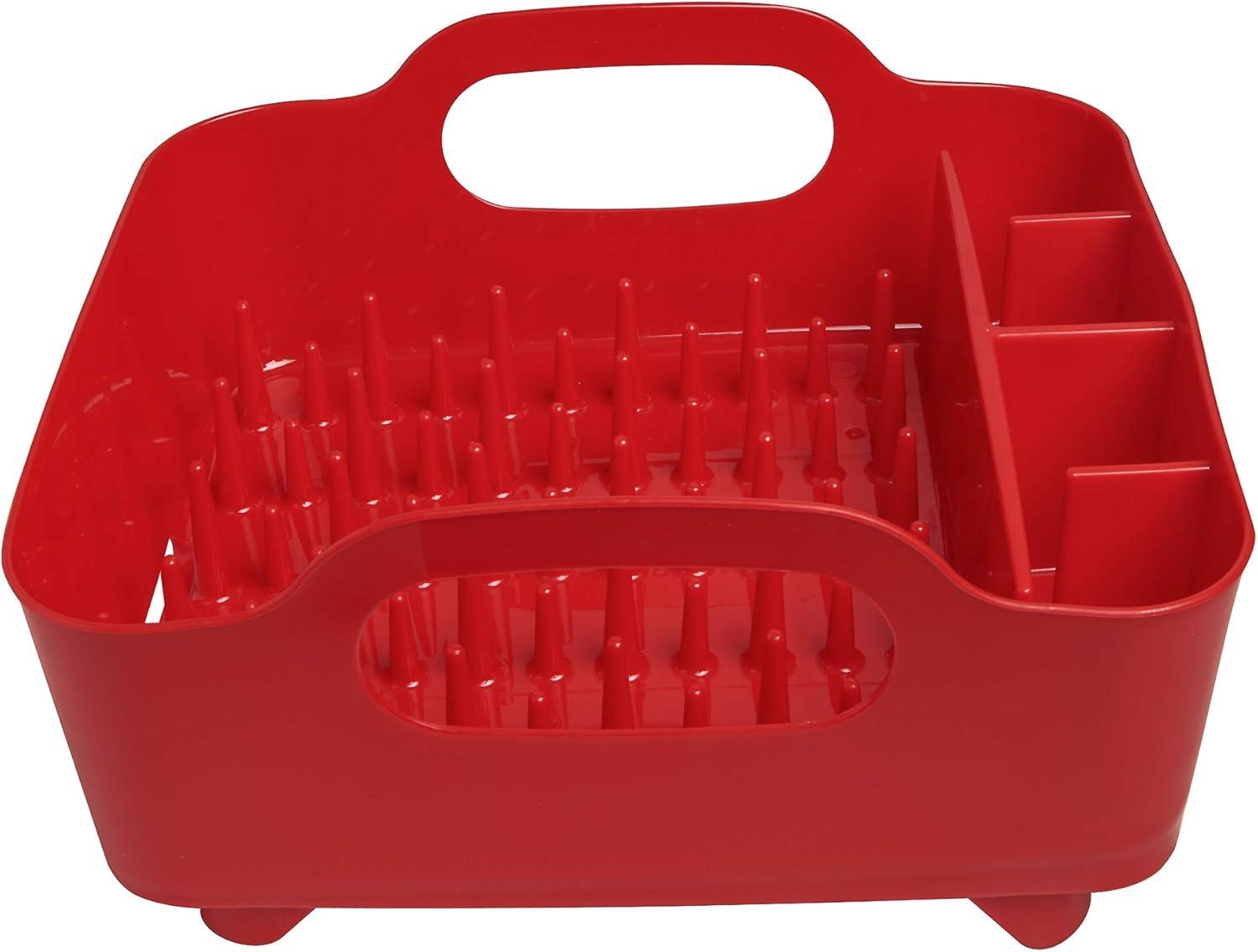 image:imageUmbra Tub Dish Rack Charcoal 330590149Red