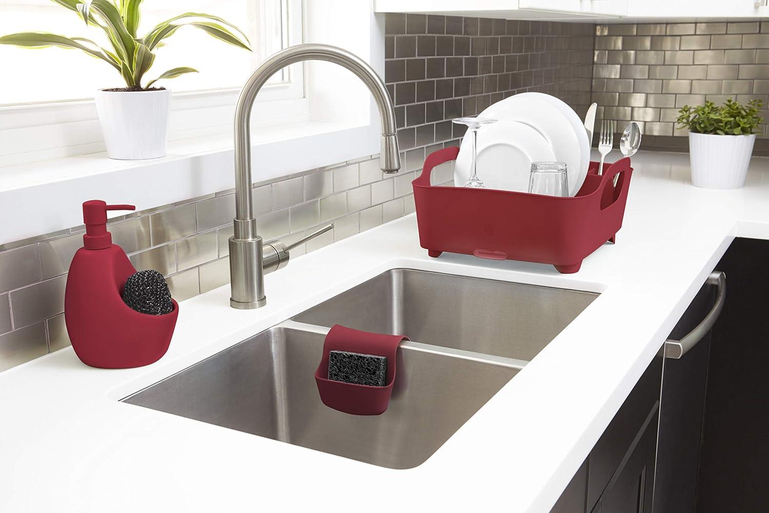 image:imageUmbra Tub Dish Rack Charcoal 330590149Red
