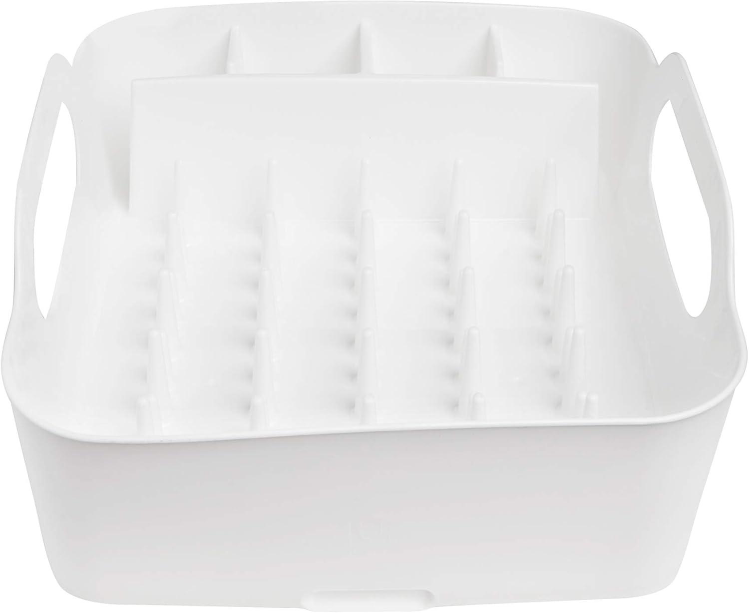 image:imageUmbra Tub Dish Rack Charcoal 330590149White