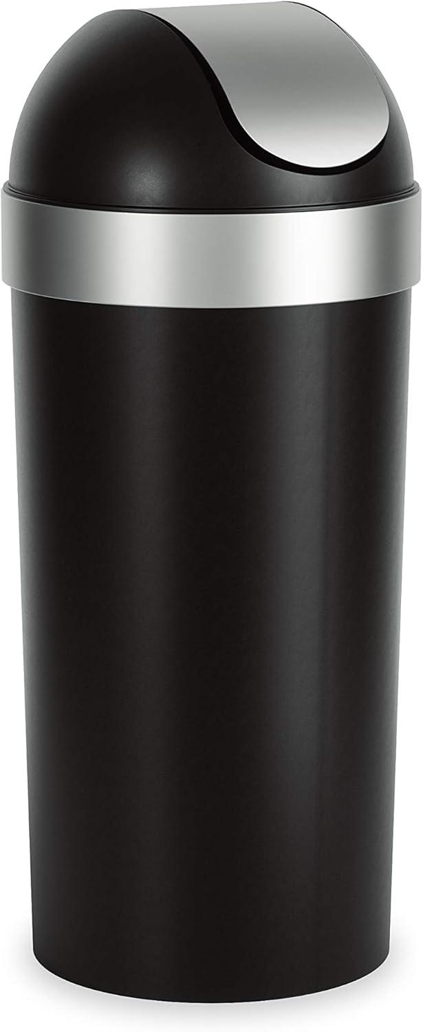 image:imageUmbra Venti SwingTop 165Gallon Kitchen Trash Can 35Inch Tall PewterPewter